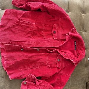 Zara Red Varsity Jacket
